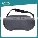 Toprank Free Sample Wholesale Airline Novelty Sleeping Eye Mask Shade Nap Cover Blindfold Travel Black Eye Mask thumbnail-1