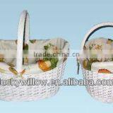 Deluxe Exclusive Willow Gift Basket/fruit Basket(Shan Dong China) thumbnail-3