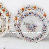 Handmade Manufacturer of Decorative Marble Inlay Coffee Table Tops thumbnail-1