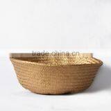 Gold and Silver Seagrass Storage Baskets, Belly Seagrass Baskets thumbnail-3