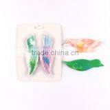New Design Tie-dyed Bird Shaped 2 Color Crayon, 2 pk Multi-colored Bird Wax Crayon, Novelty Mix Color Bird Shaped Crayon Set thumbnail-1