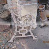 Bench Garden Bench Outdoor Bench, Cast Iron Chair Legs, Antique Chair Legs, Metal Chair Leg thumbnail-6