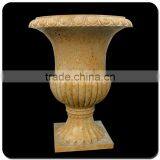 Cheap and High Quality Chinese Natural Stone Granite Flower Pot thumbnail-1