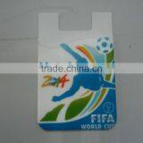 Custom Made Color Self-adhesive Silicone Mobile Phone Smart Wallet thumbnail-1