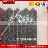 Abosulte Black Granite Mosaic Tile thumbnail-3
