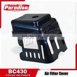 43cc Brush Cutter Spare Parts Air Filter Cover With Plastic Matrial