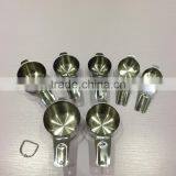 Amazon Hot Sale 7pc Stainless Steel Measuring Cup Set Factory Directly Offer Measuring Cup Set of 7 thumbnail-1