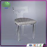High Quality Fancy Living Room Chairs Acrylic Bar Cafe Chairs Plexiglass Relax Lazy Chairs thumbnail-2