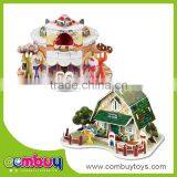 Hot Selling Building Blocks 3d House Toy Mini Custom Puzzle thumbnail-1