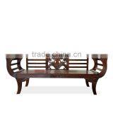 Wooden Bench Classic Bonanza Antique thumbnail-2
