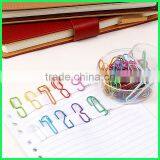 Long Shape Number Metal Colored Wire Holders Paper Clips for Advertising Gifts Use thumbnail-6