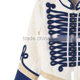 White Tone Embroidery Military Style Kids Army Jackets Kids Garments Children's Wear HSc5177 thumbnail-3