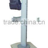 Two Layers Stable Metal Powder Coated Backpack/bag Holder Stand