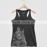 2017Wholesale Plain Cotton Men Sport Gym Fitness Tank Tops T-Shirt thumbnail-1