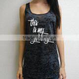 Popular Items for Burnout Tank Tops Funny Womens Superhero Fitness Tank Ladies Gym Stringer Tank Top Workout Clothes Yoga Wear thumbnail-5