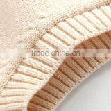 Baby Kids Wool Cashmere Sweater V Neck Sleeveless Pullover Knitwear thumbnail-4