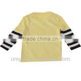 Lovely Girl's Jacquard Pullover Sweater With Color Stripes Cuffs thumbnail-2