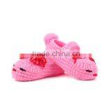 Pompon and Cute Cat Style Crochet Pattern Free Baby Shoes thumbnail-5