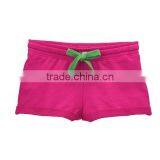 OEM Summer Stylish High Quality Cheap Solid Color Cotton Blank Women Mini Dry Fit Shorts thumbnail-1