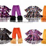 Halloween Costume Baby Clothes Baby Frock Designs Fall Boutique Child Clothes Printed Fabric Clothing Sets thumbnail-5