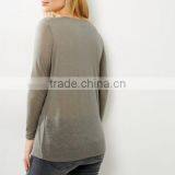 Organic Cotton Nursing Cover Breast Feeding T-shirt for Pregnant thumbnail-4