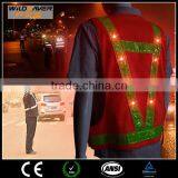Nice Material LED Shirt Vest High Visibility Safe for Night Cleaning thumbnail-1