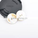 Big Natural Shell Buttons 28mm 2-hole Mother of Pearl Buttons Decoration SHELL-008 thumbnail-2