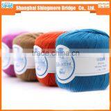 China Supplier From Knitted Cotton Yarn Factory Cheap Wholesale Cotton Yarn With Silk for Yarns Knitting thumbnail-5