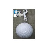 golf ball shape rain coat