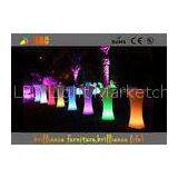 LED Lighting Cocktail Table / 100-240V Outdoor Furniture for Party & Exhibition thumbnail-1