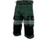 PESSO Canvas Polyester Cotton Green Workwear Bibpants thumbnail-6