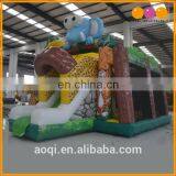 AOQI Cheap Price Safari Park Inflatable Combo Jumper With Slide for Kids thumbnail-2