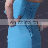 Grace Karin Stock Short Blue Bridesmaid Party Dresses CL3468 thumbnail-5