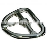 stainless steel saddle girth adjustable buckle for horse strap