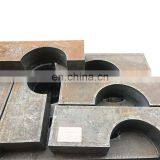 Carbon Steel Cutting Steel Plate Thickness Flame Cutting Processing Round Steel Plate