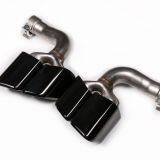 KM for Cayenne Turbo Style 9Y0 2018-up Exhaust Tip Exhaust Pipes Muffler Tips Tail Pipe Black Titanium Normal Style thumbnail-5