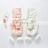 2020 Full Sleeve Children Clothing Spring Autumn Button Baby Flowers Girl Romper thumbnail-1