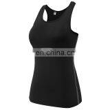Women's Fitness Fast Dry Compression Running Sleeveless Athletic Tank Top thumbnail-1