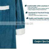 Wearable Blanket With Sleeves Arms Super Soft Warm Comfy Large Fleece Plush Sleeved TV Throws Wrap Robe Blanket for Adult Women thumbnail-4