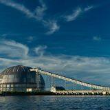 Security Structure Bolt Ball Connecting Space Frame Dome Coal Storage thumbnail-2