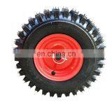 Rubbish Sweeper Rubber Track for Snow Blower Round Sweeper Brush thumbnail-3