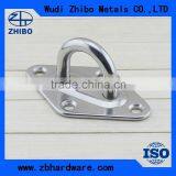 Stainless Steel Four Hole Diamond Eye Plates thumbnail-2