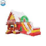 Christmas Inflatable Slide &bouncer for Reantal or Promotion Advertising