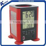 Pen Holder Alarm Clock With Photo Frame