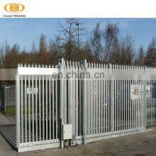 Metal Palisade Fence,palisade Fence for Garden Decoration,polyester Powder Coated Palisade Fence