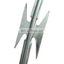 Hot Dipped Galvanized PVC Coated Razor Wire Fence thumbnail-1