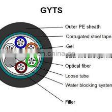 SM 9/125 G.652D 48Core GYTS Outdoor Cable Corrugated Steel Tape Cable Steel-wire Strength Member Cable thumbnail-5