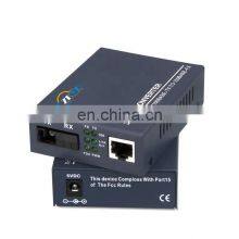 Industrial Grade 1 Pair 10/100Mbps Single Mode 1 Optical Port 1 RJ45 Port Fiber Optical Transceiver thumbnail-2