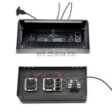 Multimedia Audio USB power VGA Hidden Conference Table Socket box