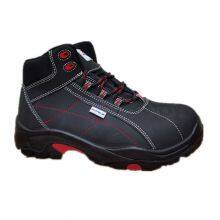 S1P/S3 SAFETY SHOES NUBUCK LEATHER MIDDLE CUT RT6868 thumbnail-2